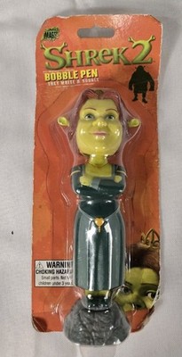 Shrek 2 Bobble Pen Fiona Character NEW In Package DreamWorks (B)
