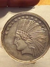 1 Troy oz SilverTowne Indian Head coin