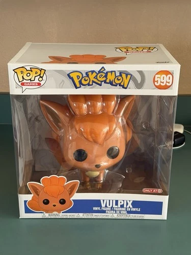 Funko Pop! Pokemon #599 Vulpix 10-inch Jumbo Vinyl Figure Target Exclusive!