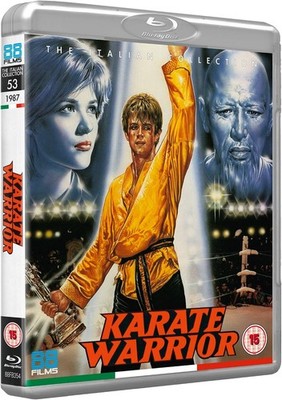 Karate Warrior Bluray (UK, first edition, 88Films) slipcover like new