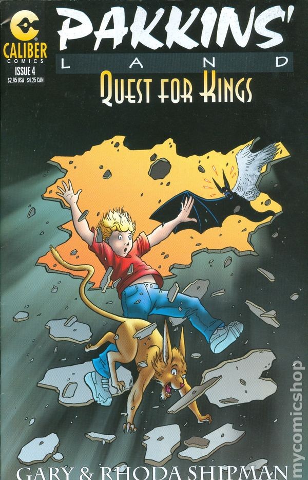 Pakkins' Land Quest for Kings #4 FN 1997 Stock Image