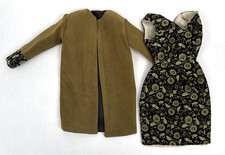 Madame Alexander Modern Cissy 21" Doll Clothes Lot Brocade Dress and Lined Coat