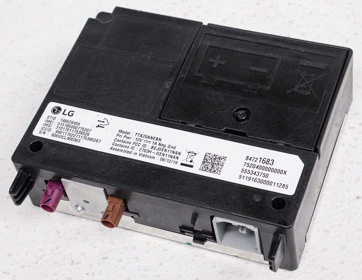 84721683 OEM Cadillac XT4 GMC Acadia Enclave OnStar Mobile