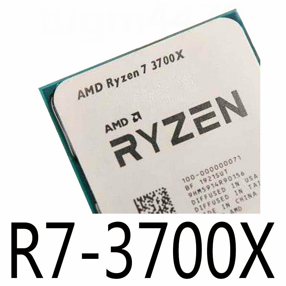AMD Ryzen 7 3700X R7-3700X 3.6GHz 8Core 16Thr 32MB 65W AM4 CPU