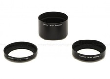 CONTAX GG-1, GG-2  GG-3 LENS HOOD SET USED