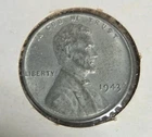 1943 Lincoln Wheat Small Cent Steel BN Circulated US Coin Uncertified