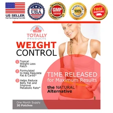 Topical Weight Loss Patch Supports Belly Fat Burn Metabolism Booster 30 Patches