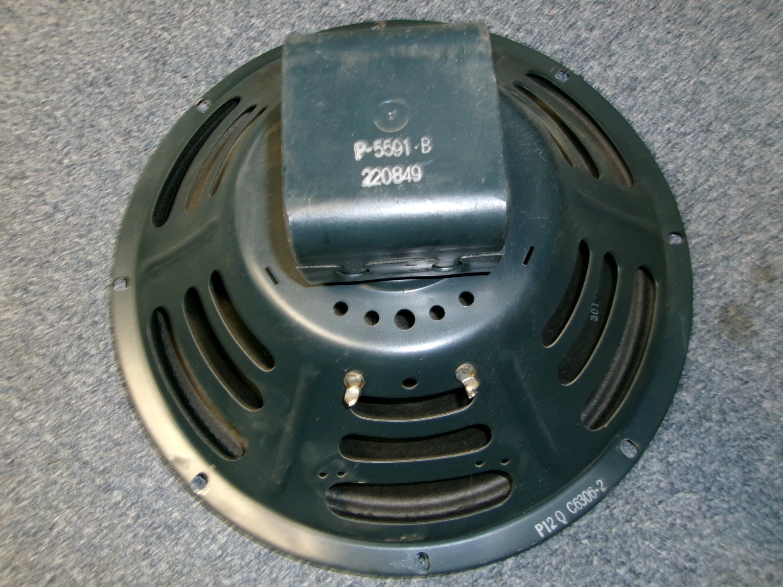 VINTAGE JENSEN P12Q 12" ALNICO INSTRUMENT SPEAKER 1958 - product detail image 2