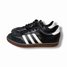 Adidas Samba Classic Boy's Size 4.5 Soccer Shoes Black Sneakers