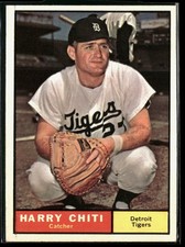 Harry Chiti 1961 Topps #269 Detroit Tigers