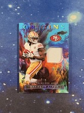 Brandon Aiyuk 2022 Panini Origins #FF-BAI Future Fabrics Turquoise Patch /49