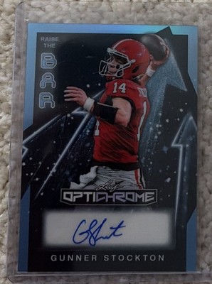 2026 Leaf Optichrome Gunner Stockton Auto #d/8  Raise The Bar Georgia