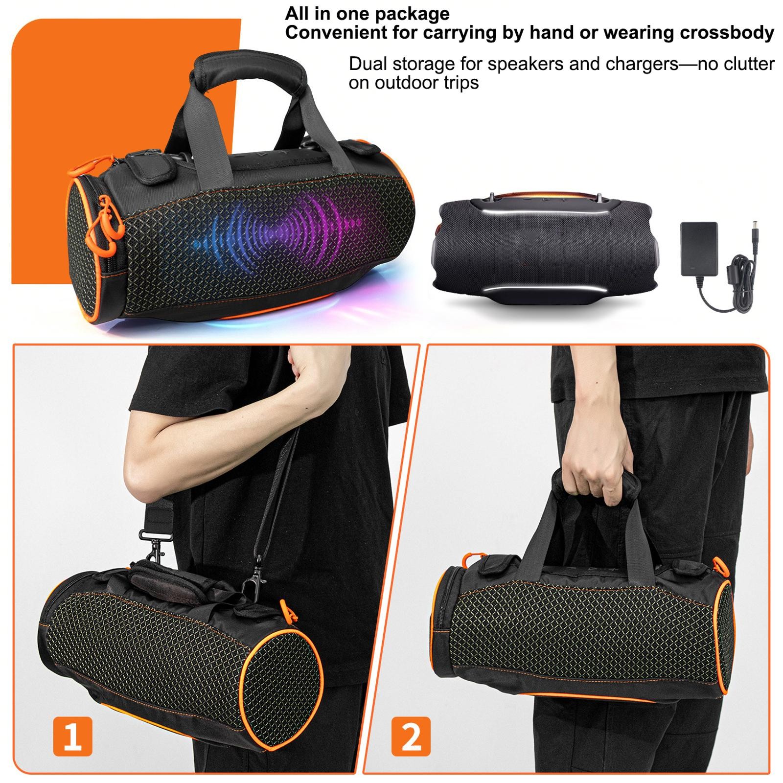 For JBL XTREME5 Waterproof Shockproof Portable Travel Storage Bag — image 2
