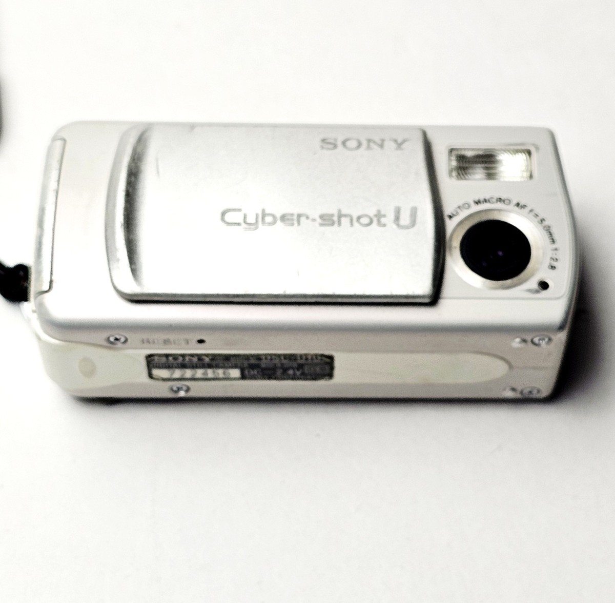 SONY CYBER-SHOT DSC-U10 1.3 MP Mini Digital Camera Silver ! PARTS