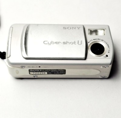 SONY CYBER-SHOT DSC-U10 1.3 MP Mini Digital Camera Silver PARTS