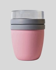 Müslibecher to go mit Löffel, 500ml+220ml   Joghurtbecher to go