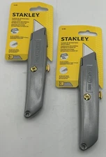 Stanley 99E Classic (2-PACK) Retractable Blade Utility Knife with 3 Blades