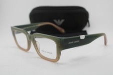NEW GIORGIO ARMANI AR 7243-U 5982 OLIVE BROWN FADE AUTHENTIC EYEGLASSES 53-19