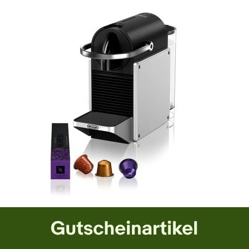 DeLonghi EN127.S Pixie Re-Design silber Nespresso Kaffeemaschine 19 Bar