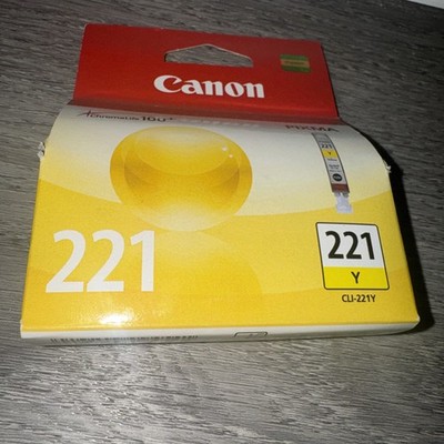 Genuine Canon CLI-221 Yellow Ink Tank 2949B001