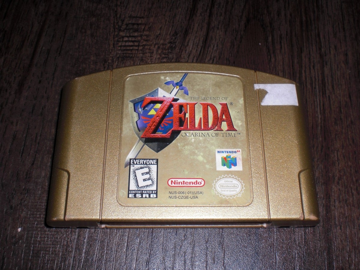 The Legend of Zelda Ocarina of Time Nintendo 64 N64 GOLD