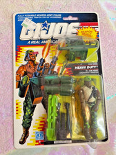 Vintage 1991 G.I. Joe Heavy Duty v1 Action Figure MOC Sealed Carded Hasbro ARAH