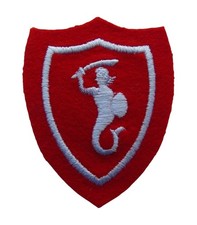 Queens Royal Hussars Maid of Warsaw Arm Badge - QRH - British Army