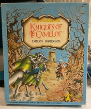 TSR Knights of Camelot Boardgame 1980 Fantasy Rare Vintage Ed: