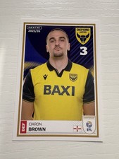 PANINI EFL 2025 - 26  STICKER  CIARON BROWN  OXFORD UNITED    #261