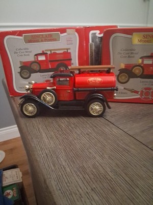 Vintage Sinclair Gas & Oil Limited Edition Truck Bank Ford Model A Pumper