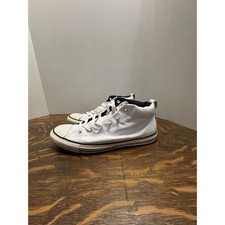 Converse Chuck Taylor Street Mid Men's High Top Size 12 White/White