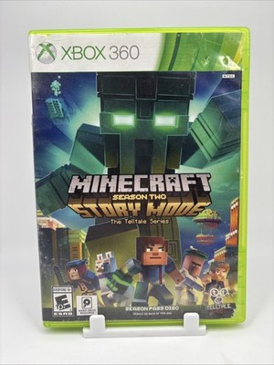 Minecraft: Story Mode Season Two (Microsoft Xbox 360, 2017) Tested & Working
