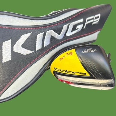 Cobra King F9 7-8 Fairway Wood 22.5° RH Senior Flex UST Mamiya Helium 5F2 42 