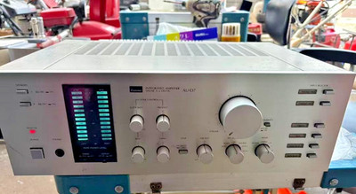 Sansui AU-D7 Integrated Amplifier Silver 135W Vintage Amp Audio Japan