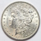 1898 $1 Morgan Silver Dollar Uncirculated - RAW - Great Luster / Lightly Toned
