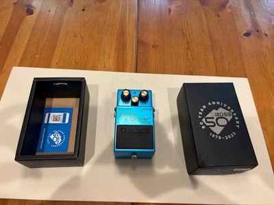 Boss Blues Driver 50 Year Anniversary BD-2 Pedal  Guitar