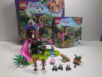 LEGO FRIENDS: Panda Dschungel Baumhaus (41422) - vollständig + Karton + Anleitung