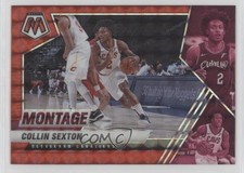 2020-21 Panini Mosaic Montage Red Mosaic Prizm Collin Sexton #2 14rh