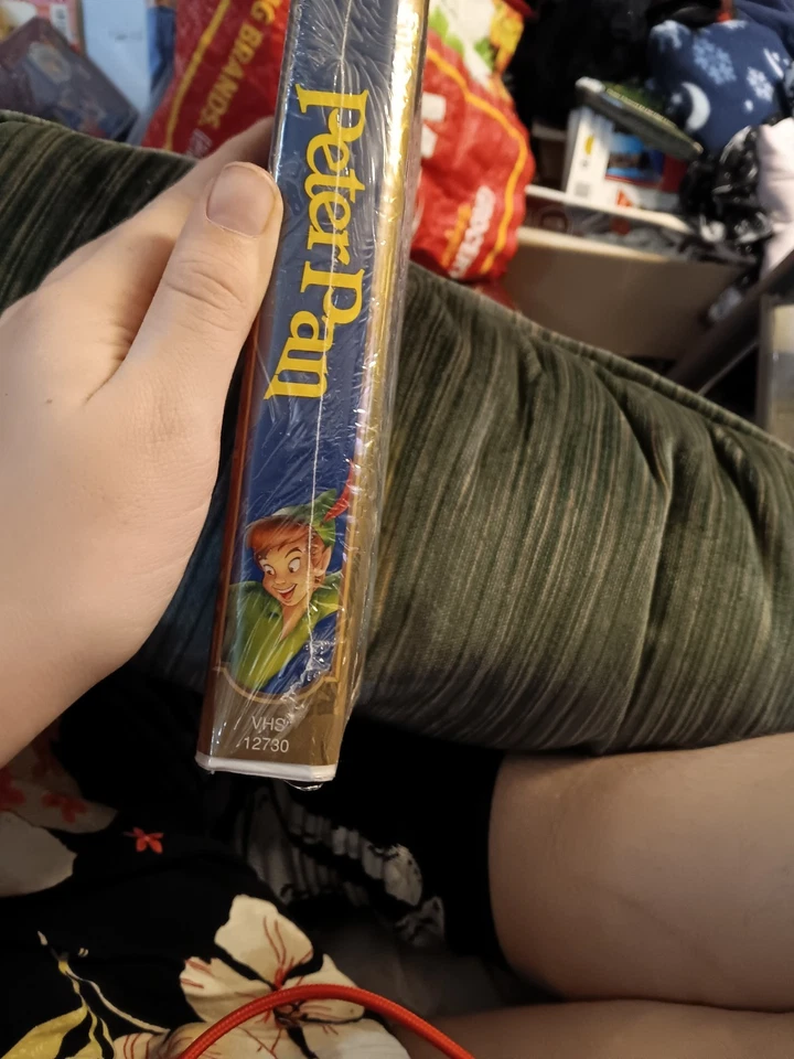 Peter Pan (VHS, 1998) Walt Disney's Masterpiece Collection New Sealed — 第 2/3 张图片