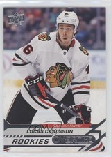 2020-21 Upper Deck Overtime Rookies Lucas Carlsson #52 0io