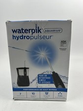 Waterpik Aquarius Water Flosser For Teeth, Gums, Braces Black, WP-662CD, Sealed