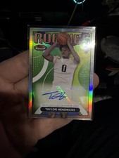 2023-24 Topps Finest Basketball - Taylor Hendricks #RFA-TH - Finest Rookies Auto