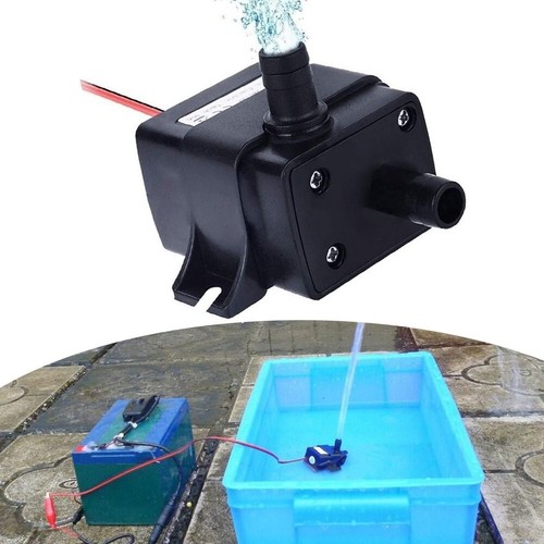 Mini WasserpumpeTauchpumpeBrunnenpumpe Salz Schlüsselwörter Springbrunnen Teich - Bild 5 von 21