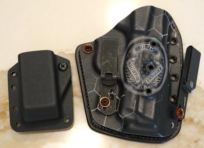 Precision Holster for S&W M&P M2.0 Compact 4'', RH w/ Mag, Lagomarsino Sig Ed