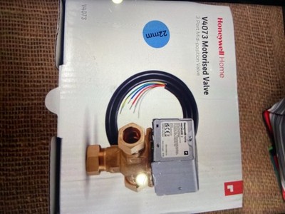 Honeywell 3 Port Ventil 22mm