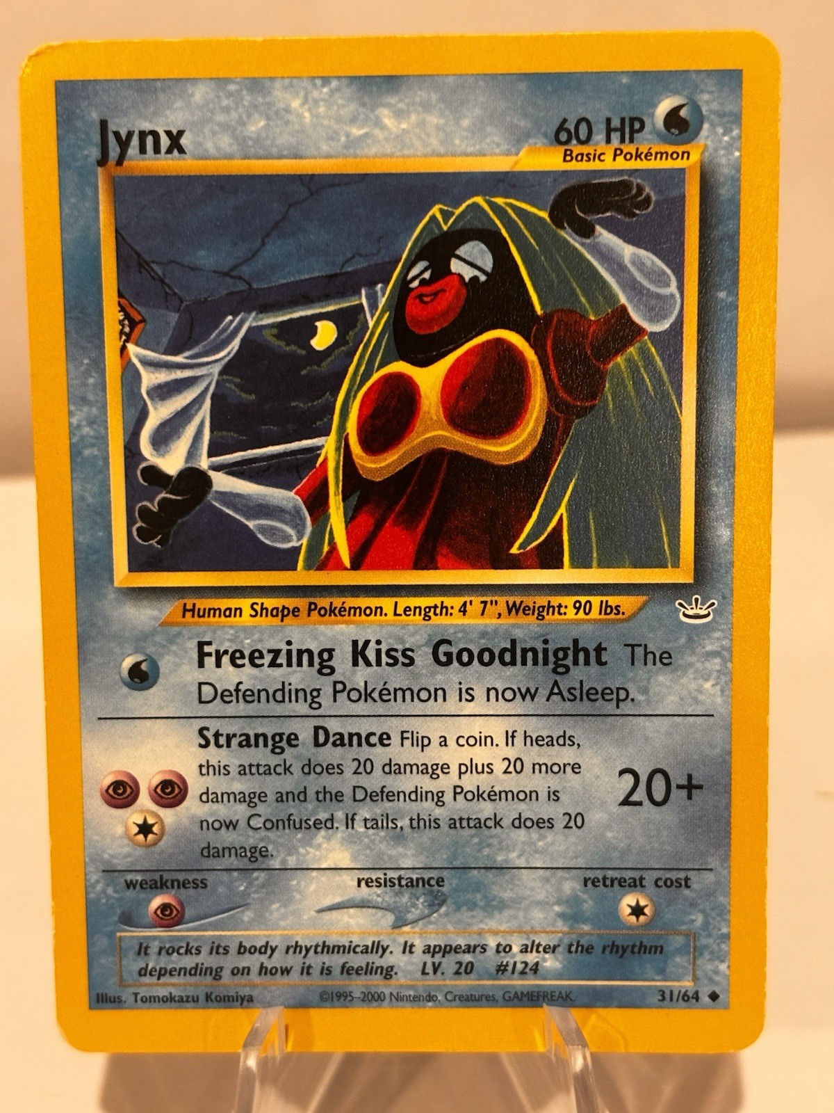 Jynx Uncommon Regular 60 HP 31/64 Neo Revelation Unlimited