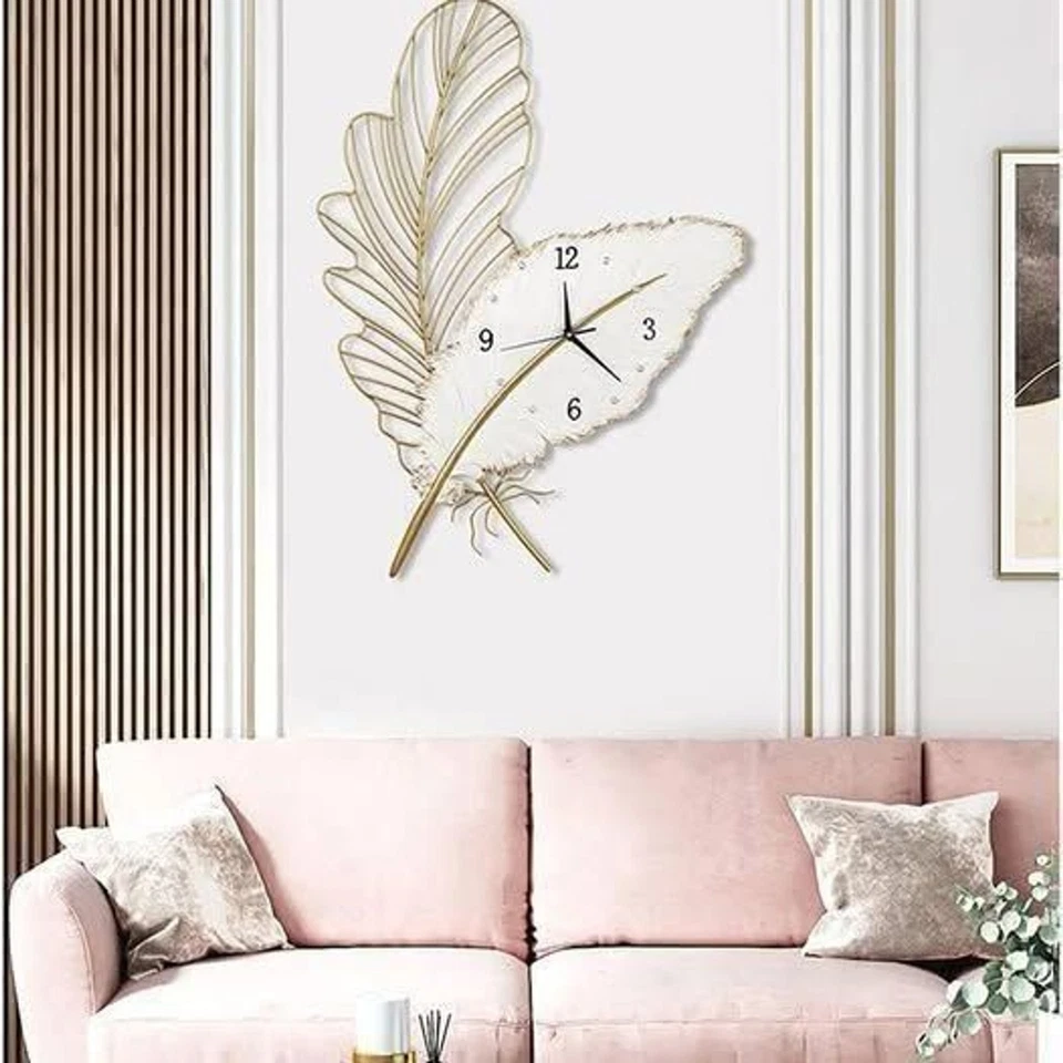 Reloj de Pared Nylah Diseño Pluma Silenciosa Foto 2 de 4