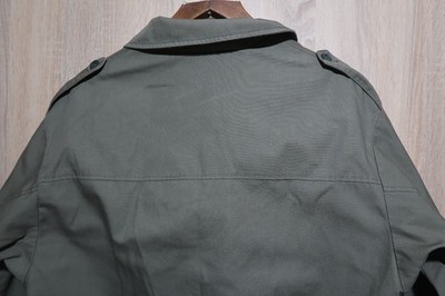 Vintage 70s Swiss Army Paratrooper Esco Hooded Field Military