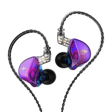 QKZ ZXT in Ear Monitor Headphones, Wired Earphones Stereo Bass, HiFi Wired Ea...