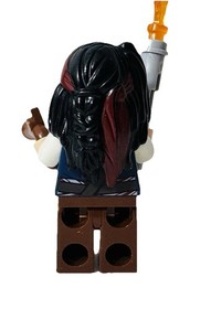 LEGO Pirates of the Caribbean Jack Sparrow Cannibal Face Minifigure poc010 4182